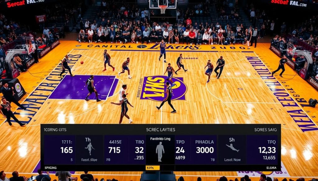 Lakers team scoring analysis