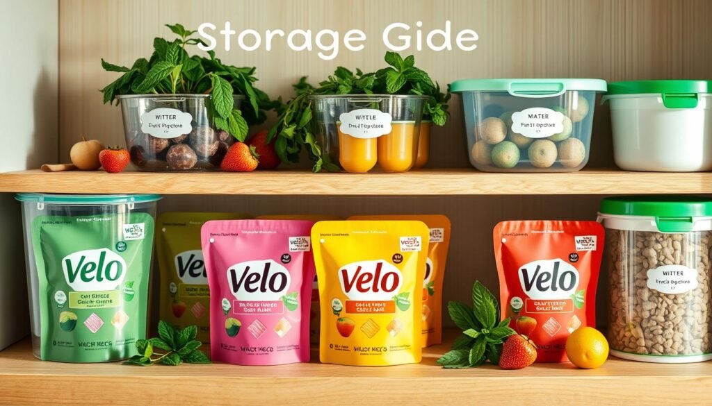 Velo Pouches Storage Guide