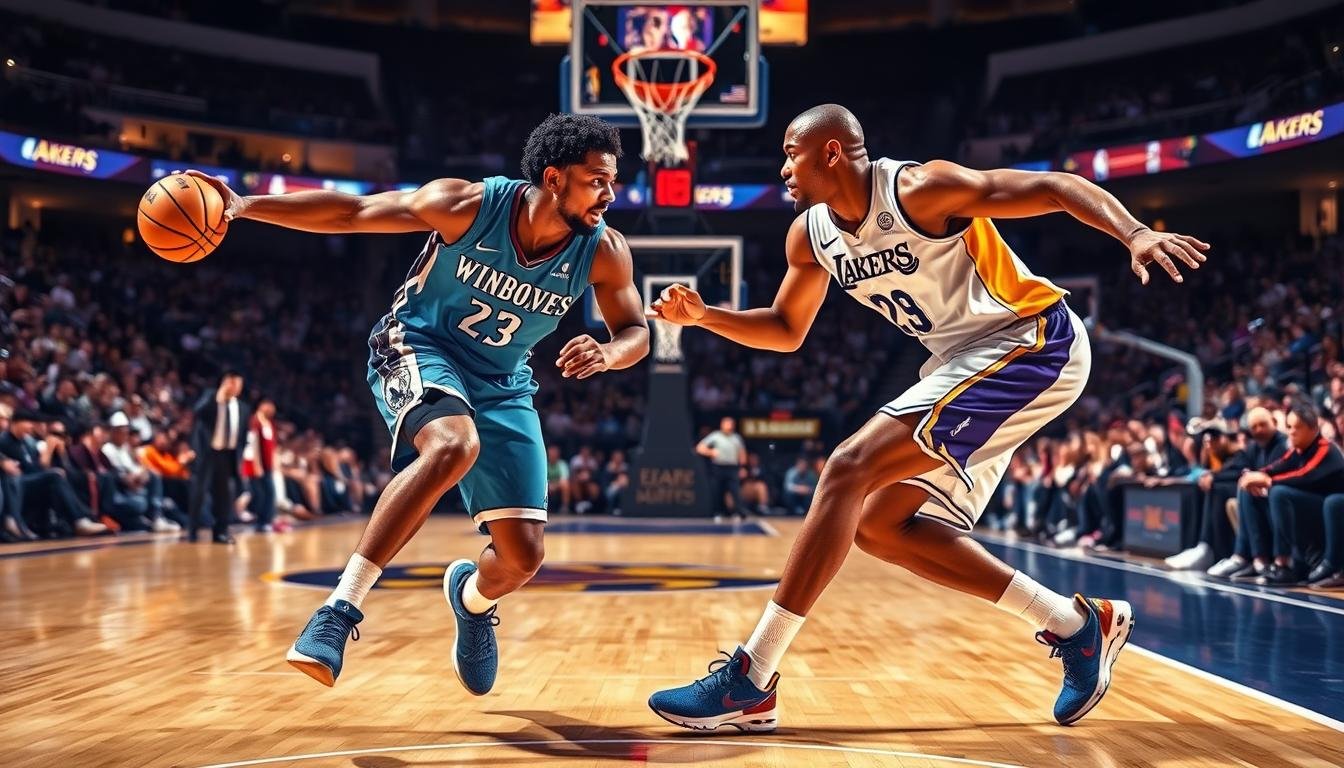 timberwolves vs lakers match player stats