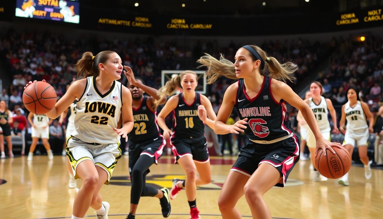 iowa hawkeyes women's basketball vs south carolina gamecocks women's basketball match player stats